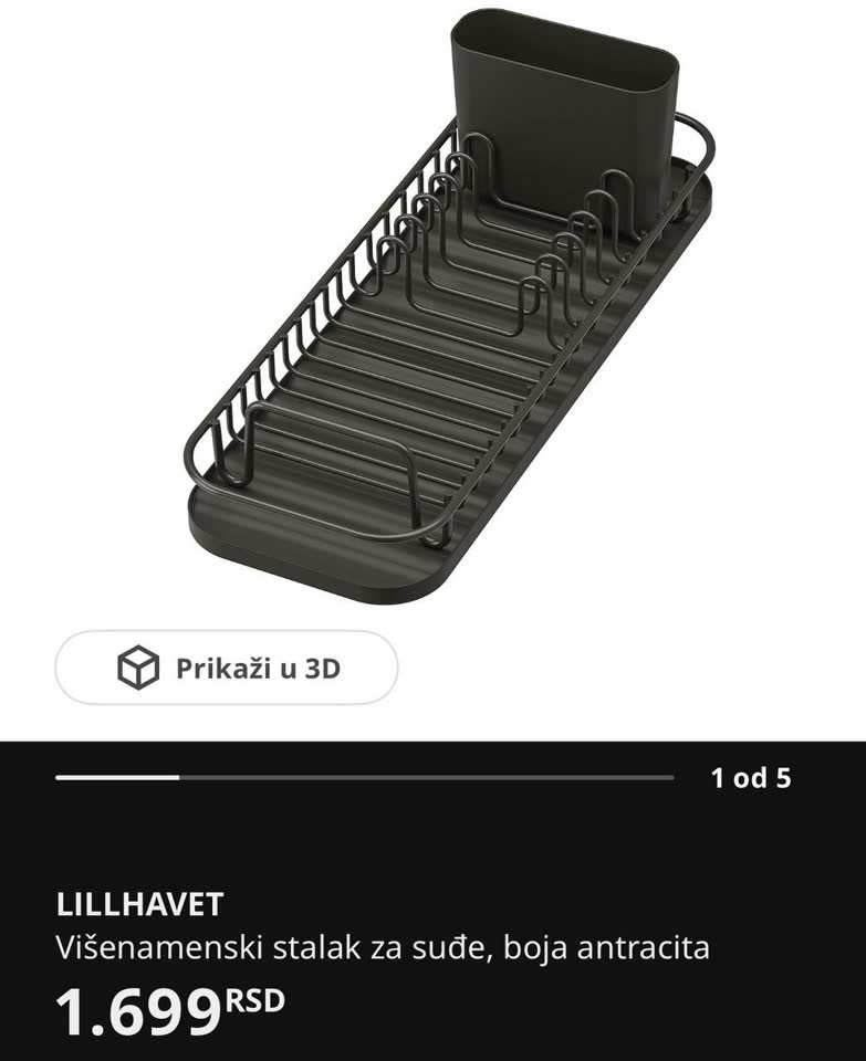 Nova stalak za posuđe