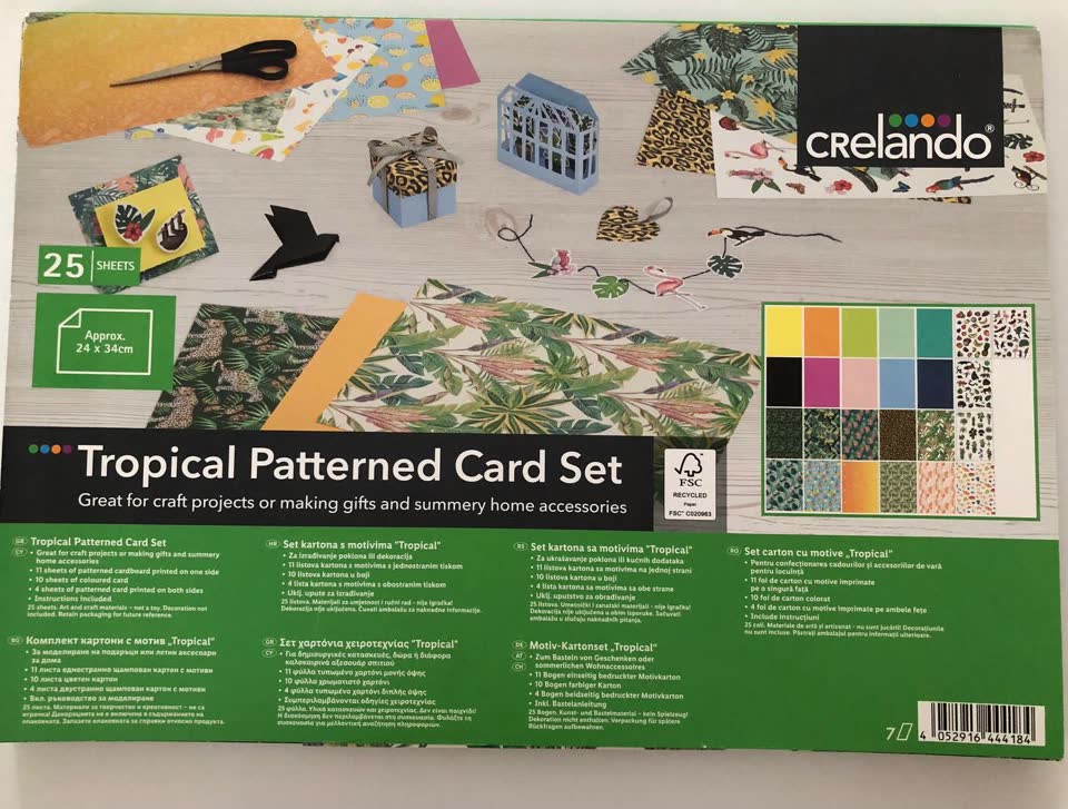 Starter paket materijala za scrapbooking