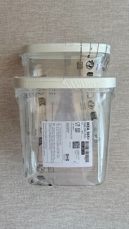 Продам абсолютно новые контейнеры IKEA, 1.3 л в заводской упаковке, так как переезжаю в друг
