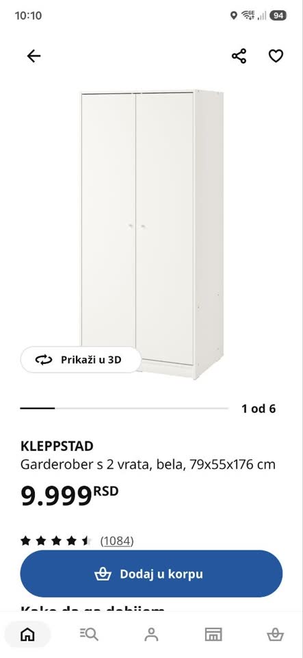 2 шкафа Kleppstad