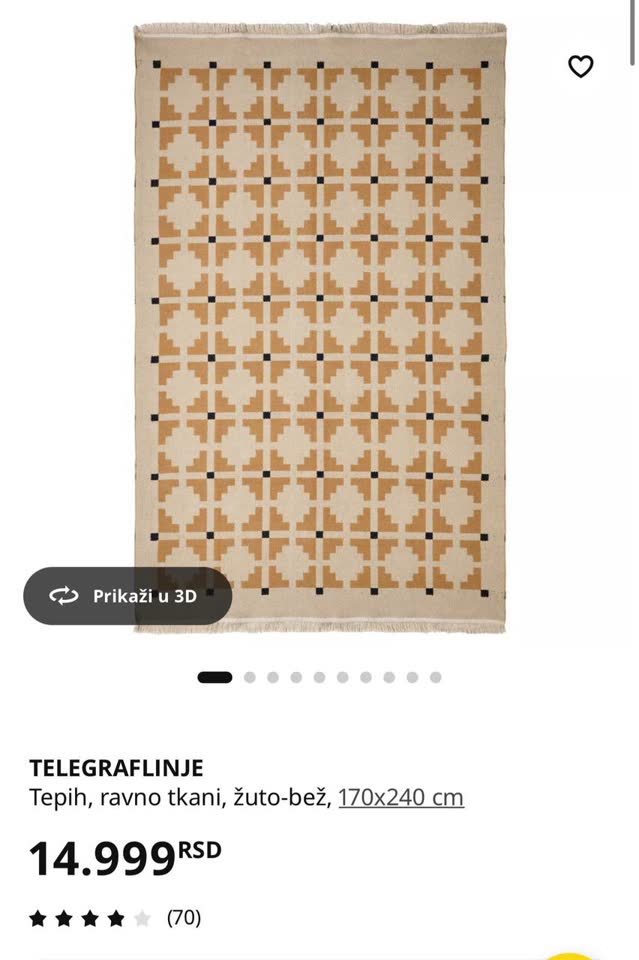 IKEA tepih