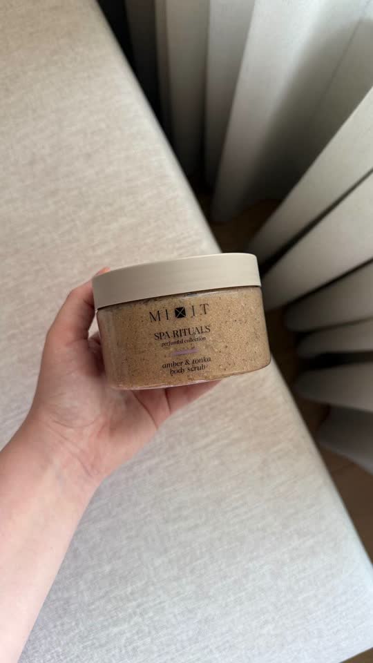 MIXIT Spa Rituals Amber & Tonka Body Scrub
