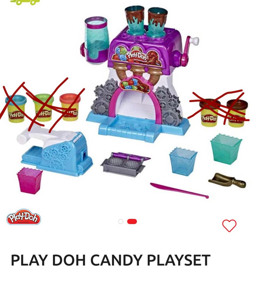 Набор Play Doh Конфетная фабрика