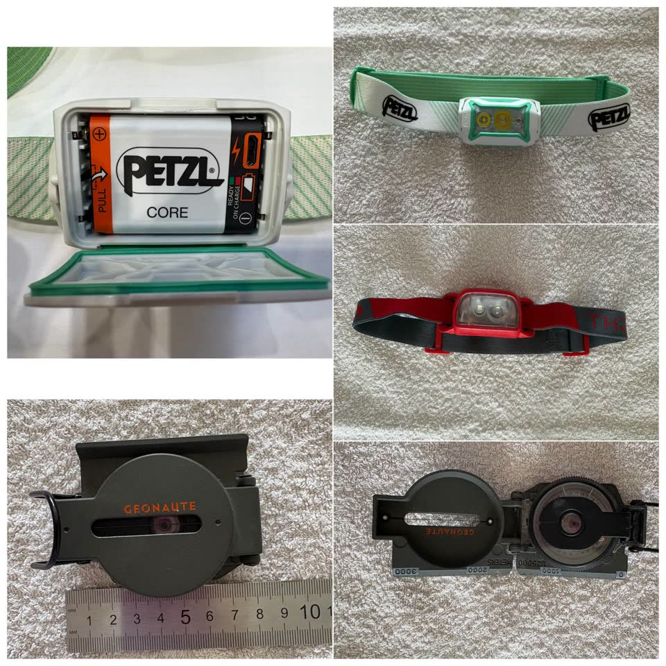 Снаряжение Petzl и Decathlon