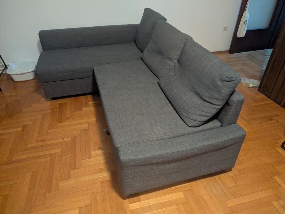 IKEA FRIHETEN sofa, grey