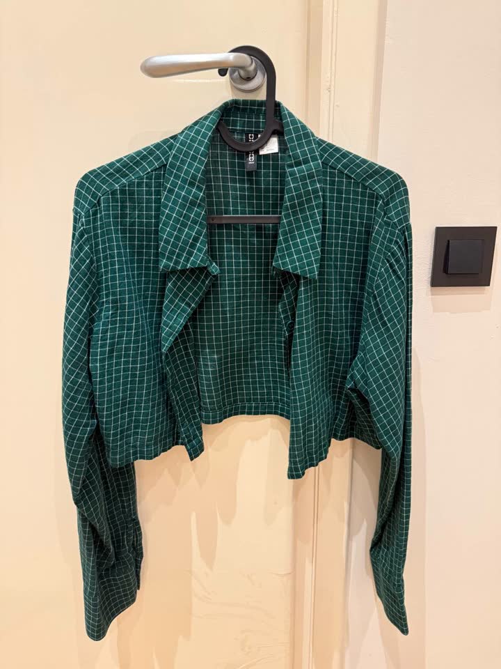 Рубашка укороченная из H&M