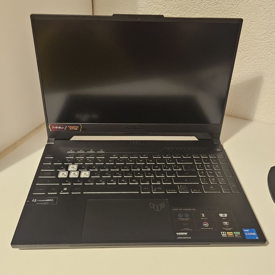 Gejmerski laptop Asus TUF Gaming F15 FX507ZC4