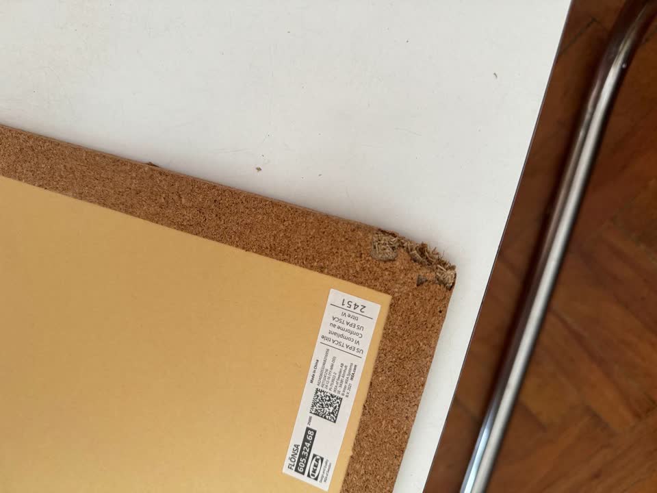 Пробковая доска IKEA 52х33 см