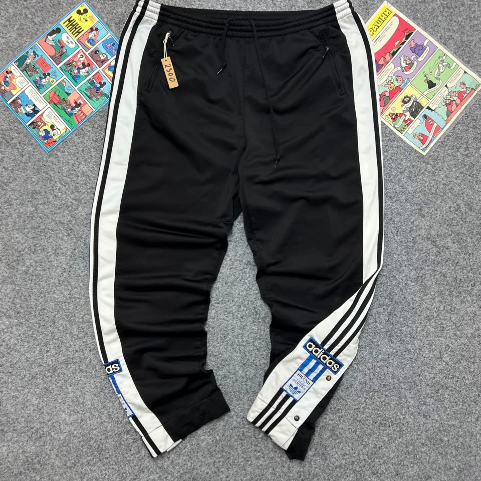 Штаны на заклепках Adidas