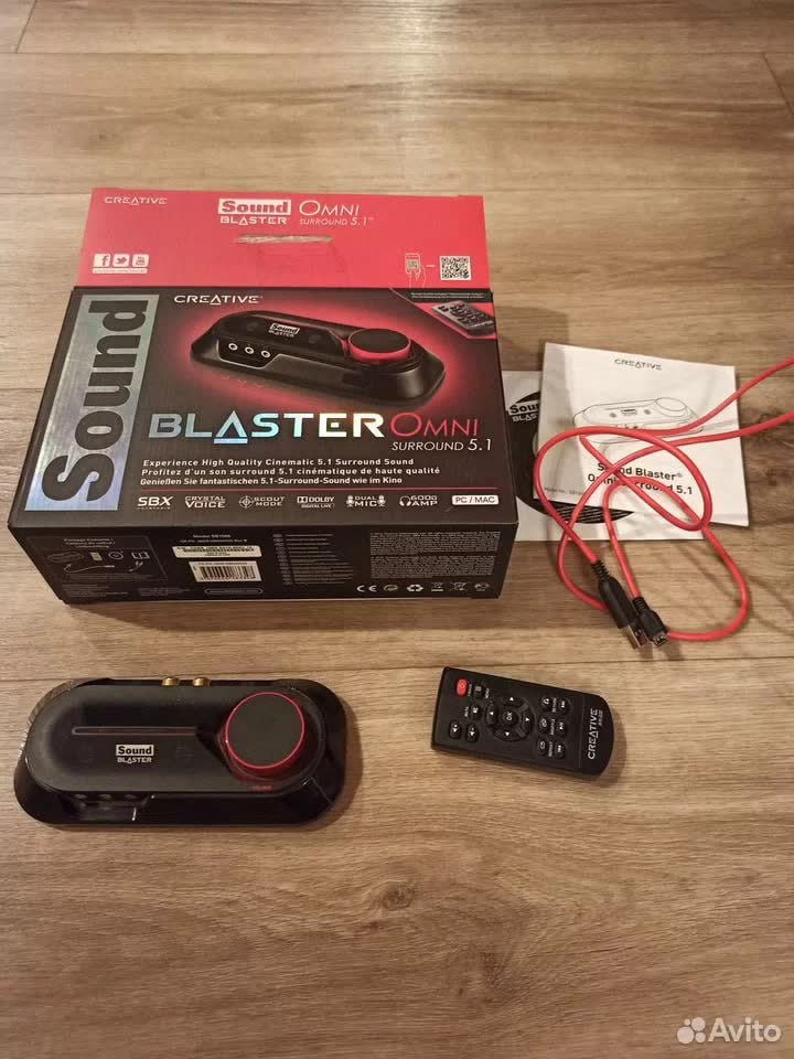 Внешняя звуковая карта Sound Blaster Omni Surround 5.1