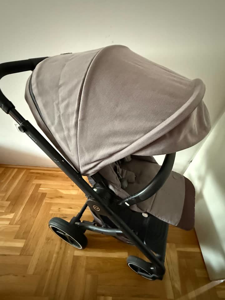 Коляска Cybex Balios S с люлькой, автокреслом и вкладышем