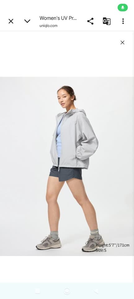 Prodajem Uniqlo vetrovku sa UV zaštitom