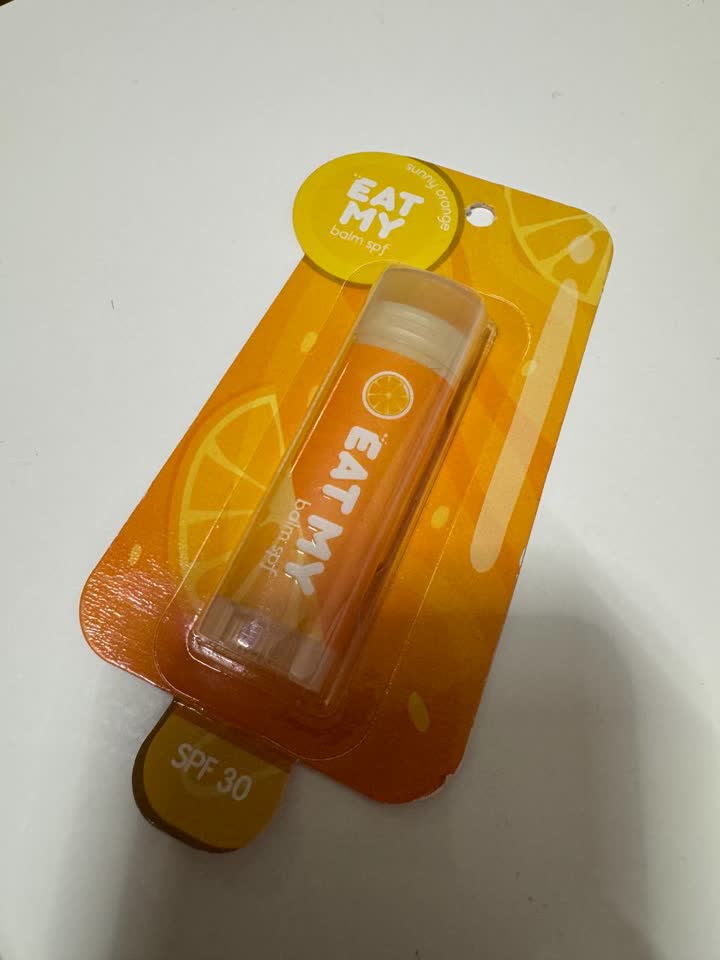 EAT MY Бальзам для губ c SPF 30 Апельсин, 5 г