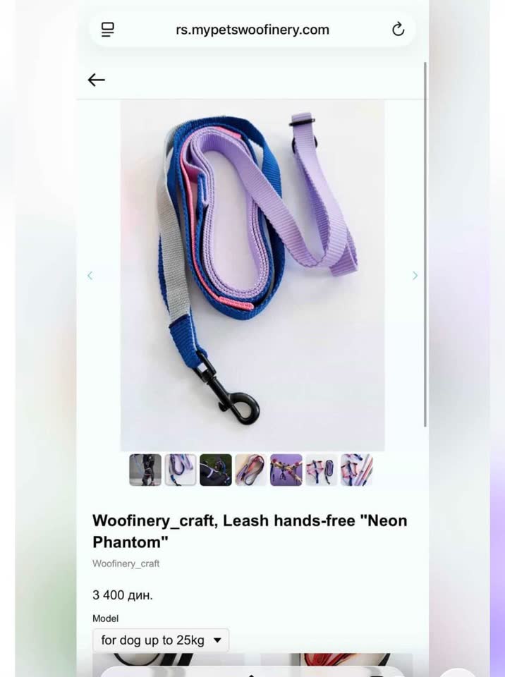 Prodajem povodac 5 m hands free