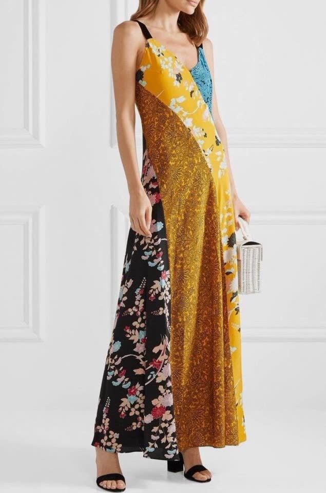 Новое платье макси DIANE VON FURSTENBERG