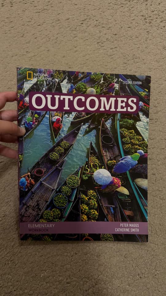 Учебник + рабочая тетрадь Outcomes Elementary / Beginner