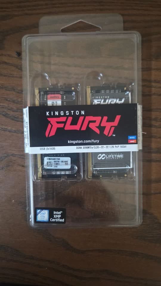 Память DDR4 32 GB 2x16 3200