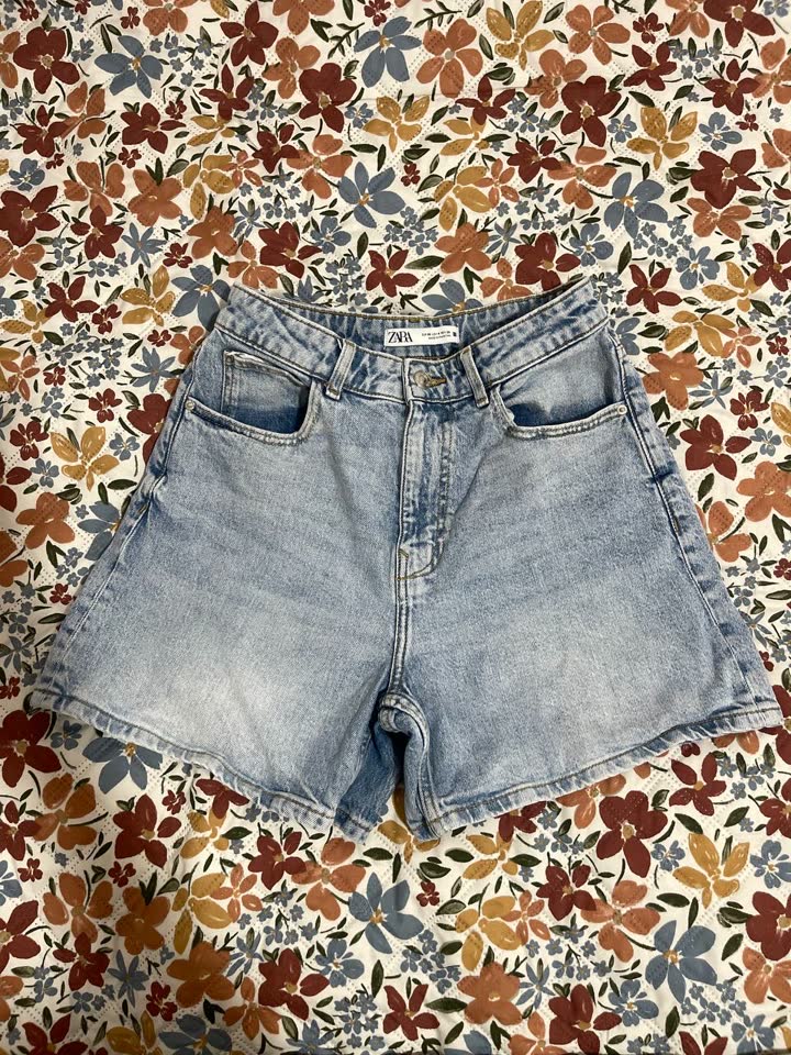 Джинсовые шорты Zara
