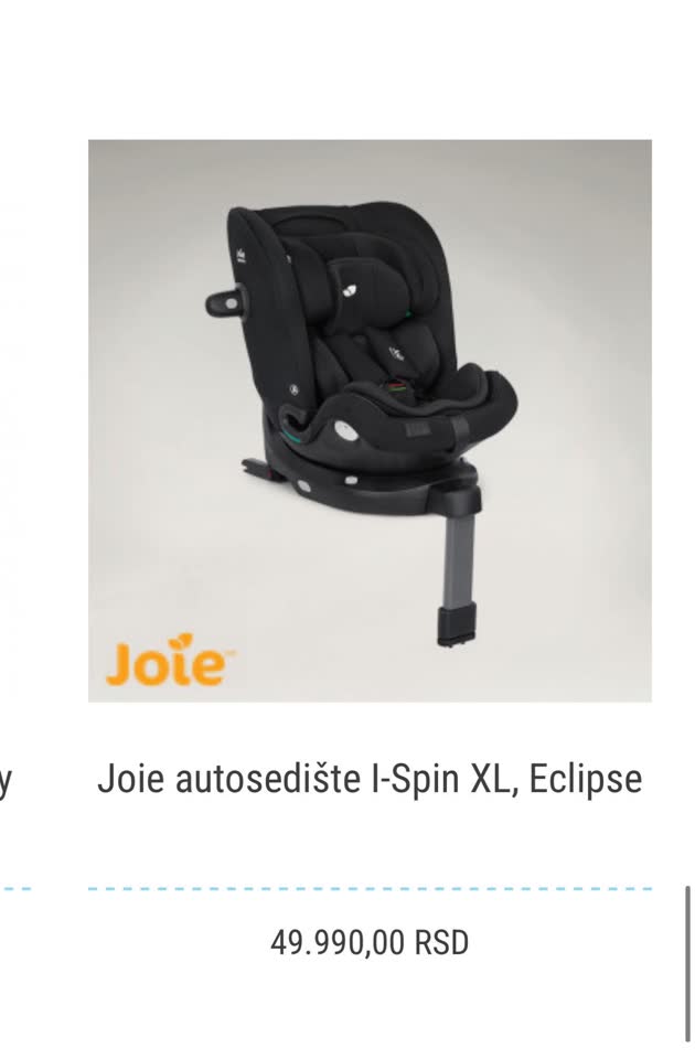 Joie i-Spin 360 i booster Peg Perego Viaggio