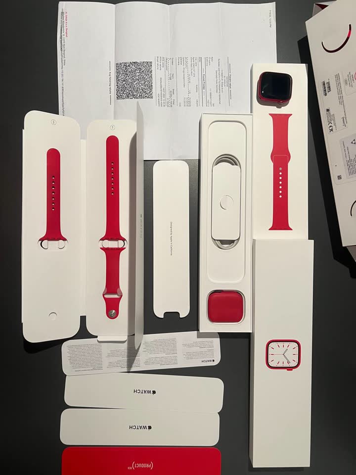 apple watch 7 product red