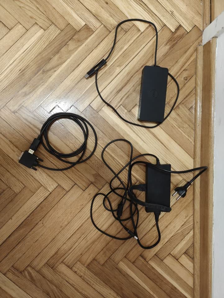 Док-станция Dell D6000 USB-C DisplayLink с блоком питания LA130PM190