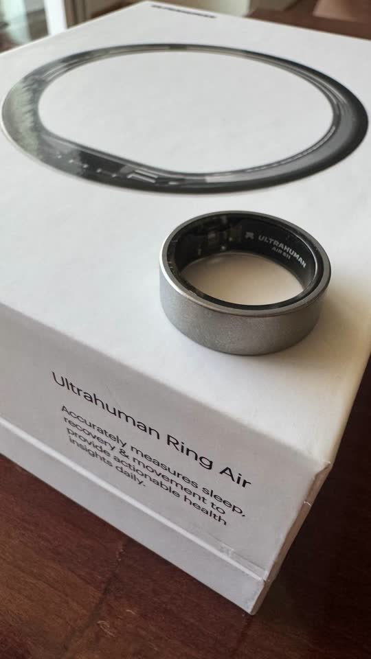 Продаю умное кольцо Ultrahuman Ring AIR, размер 11, титан
