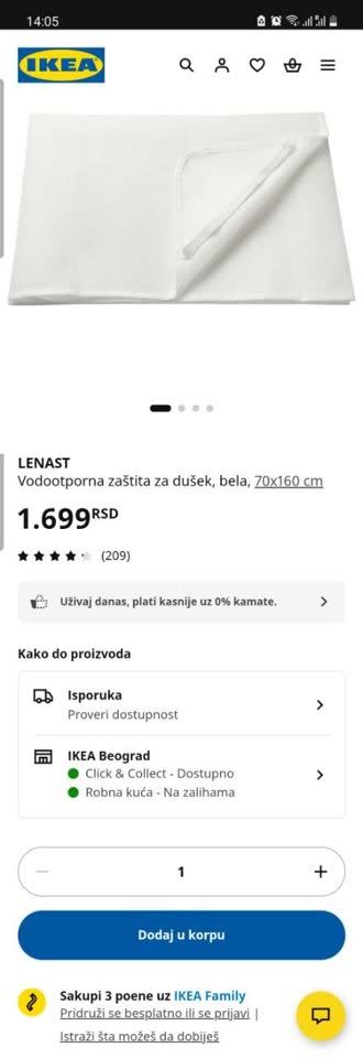 Prodajemo krevetac Sundvik + dušek Skonast + zaštitni naddušek Lenast + 2 čaršava. Sve u odličnom