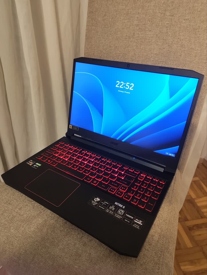 Acer Nitro 5 AN515-44 | Ryzen 5 4600H | GTX 1650 | 16 GB RAM | 2×SSD