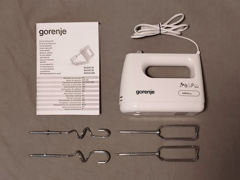 Ручной миксер GORENJE M 360 CW