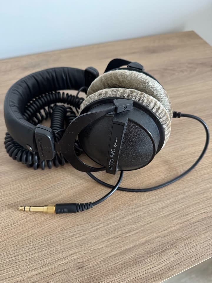 Продам наушники beyerdynamic dt770 pro 250 ohm