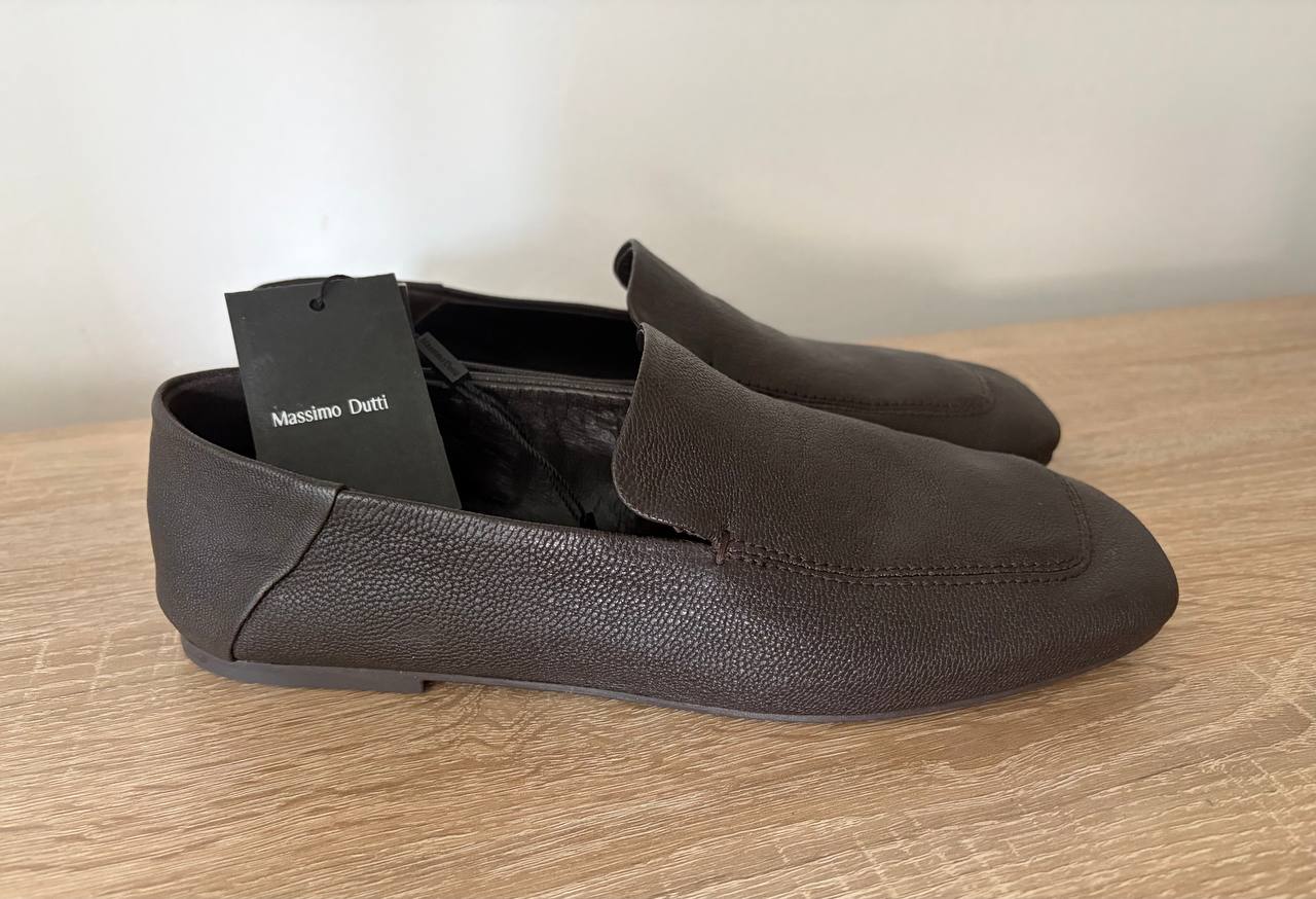 Лоферы Massimo Dutti, размер 38