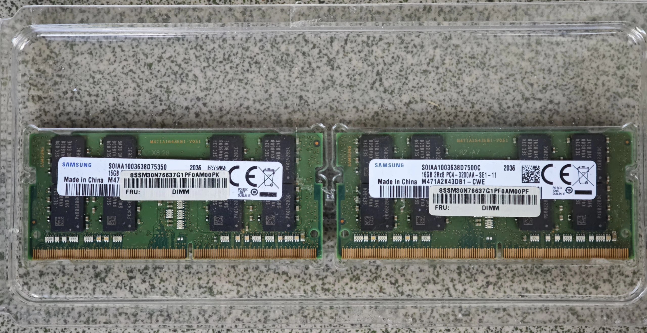 Оперативная память для ноутбука 32Gb - 2 модуля по 16Gb