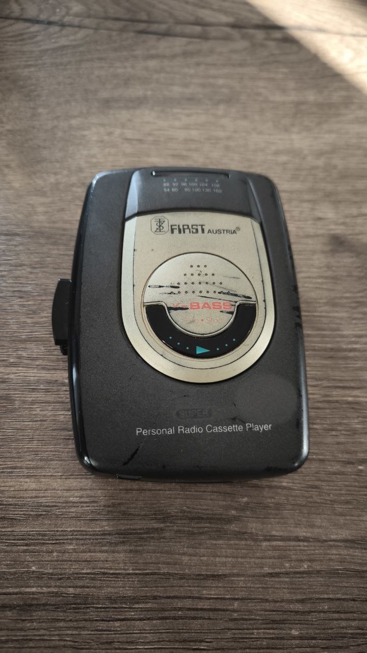 First cassette player