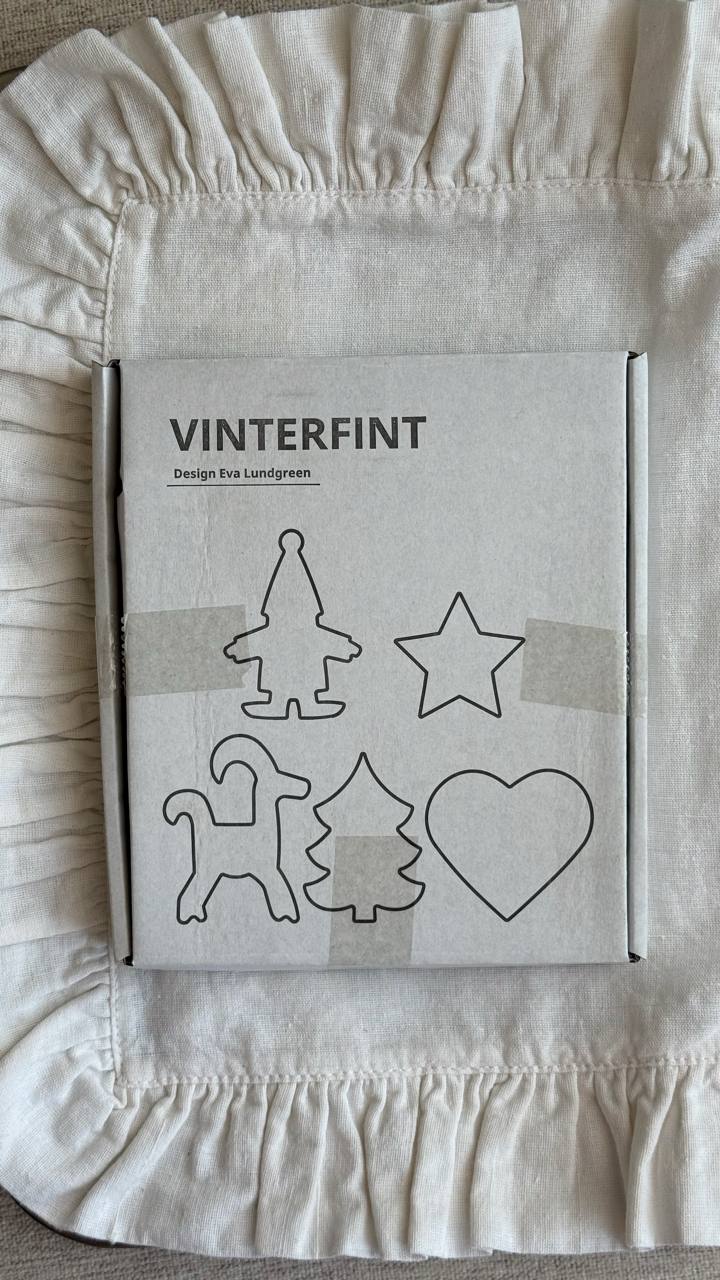 IKEA VINTERFINT – набор формочек для печенья