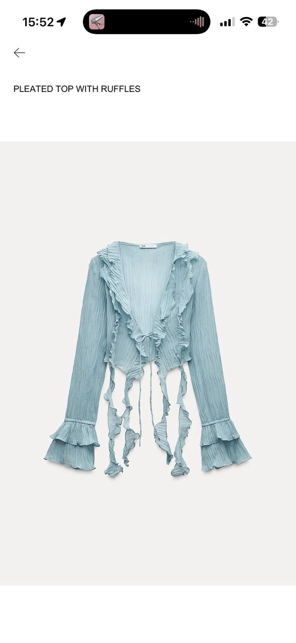 Прекрасная блузка Zara