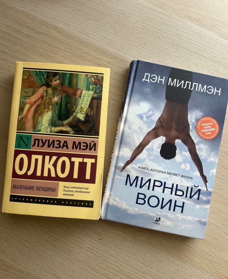 Книги: Маленькие женщины, Мирный воин, Paradise High