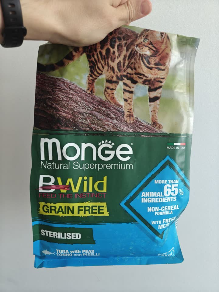 Корм для кошек Monge BWild Grain Free