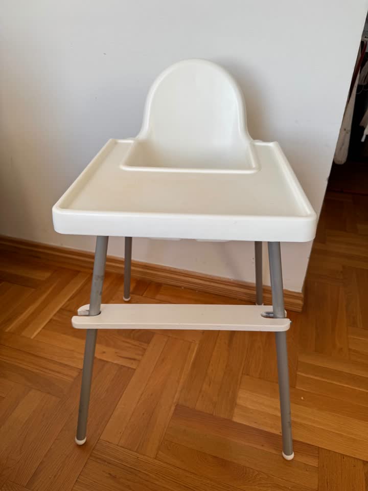Стул Ikea Antilop с подножкой