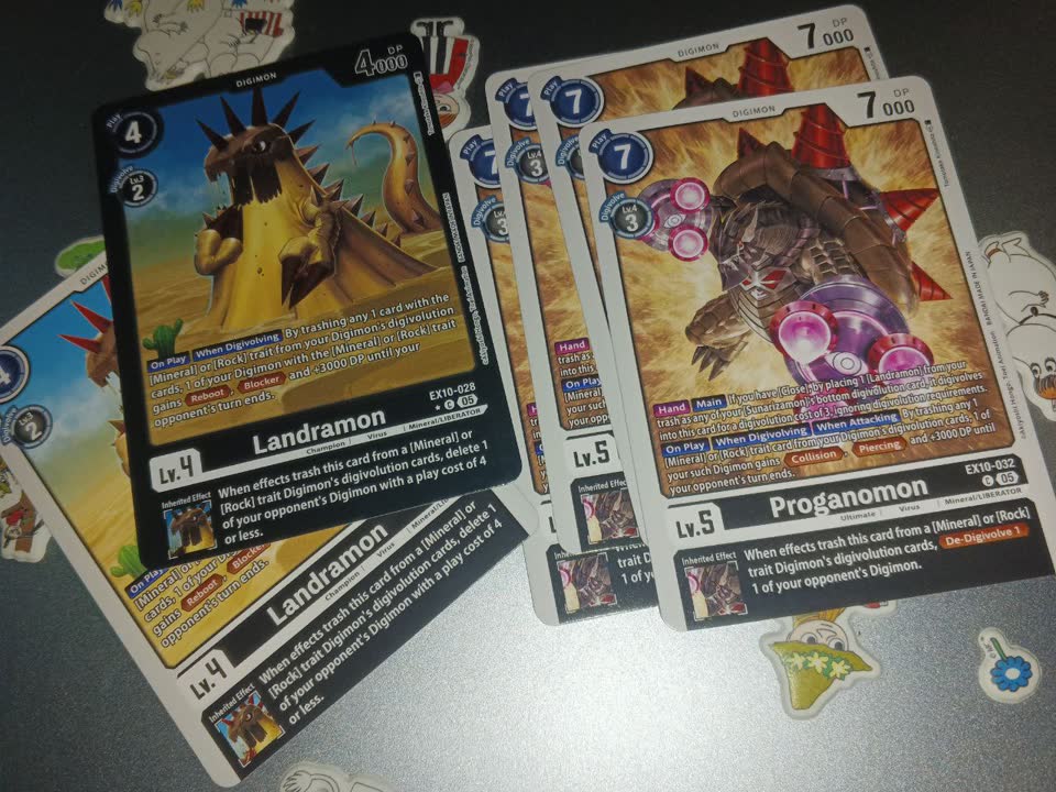 Обмен карточек Digimon Cardgame