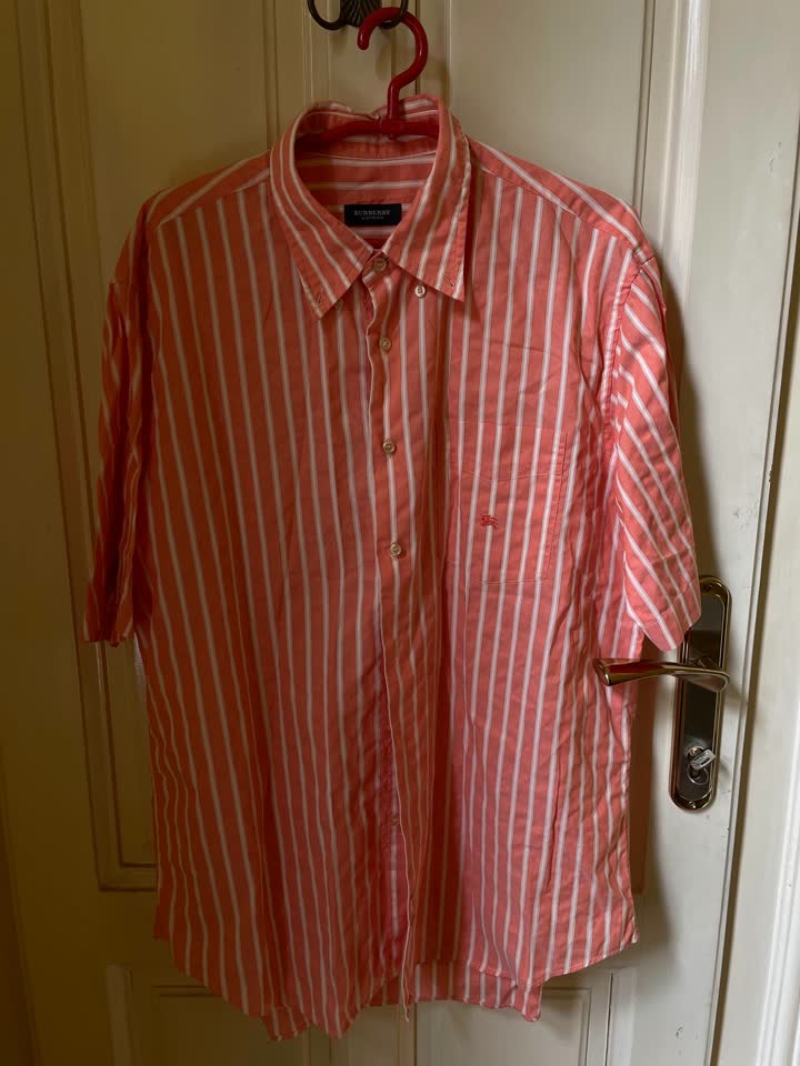 Burberry vintage shirt (size:L)