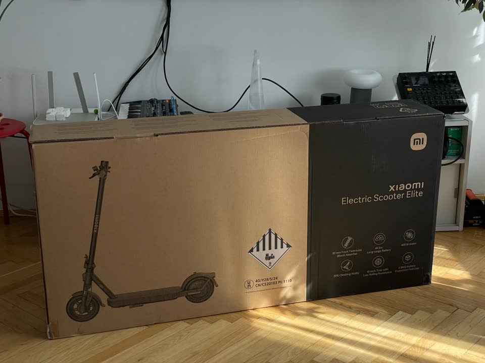 Самокат XIAOMI Electric Scooter Elite