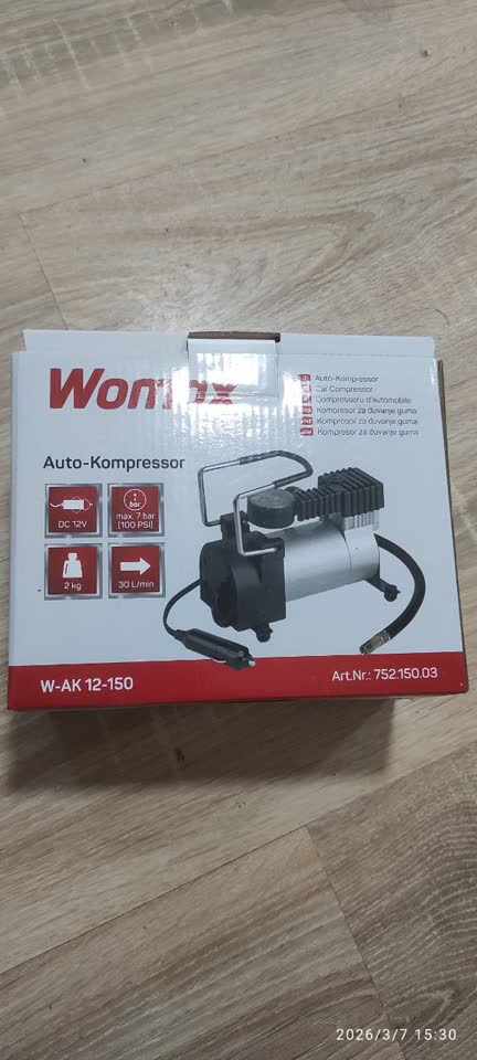 Prodajem novi automobilski kompresor Womax W-AK 12-150