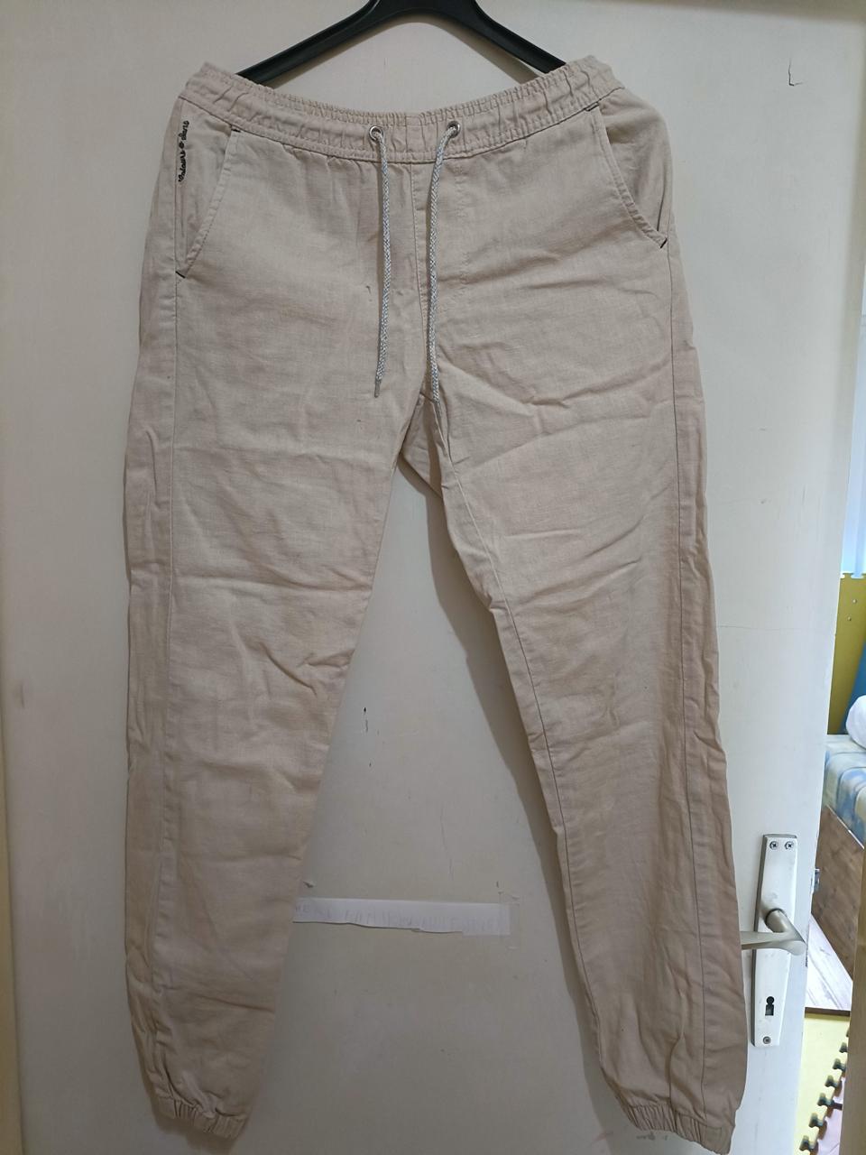Muške lanene pantalone