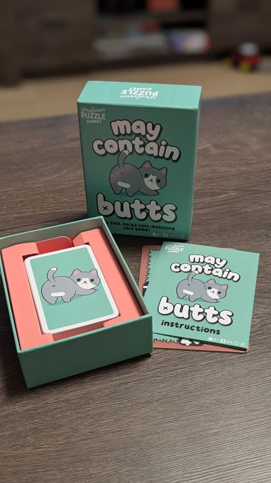 Настольная игра May contain butts