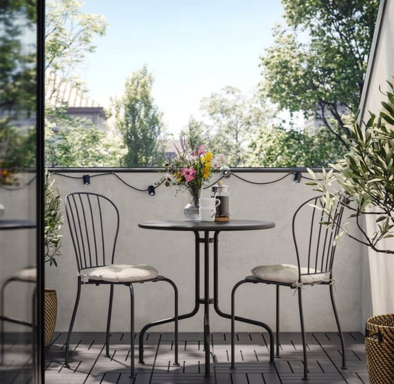IKEA LÄCKÖ set za balkon
