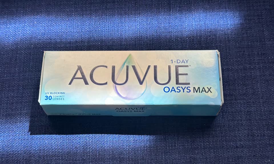 Линзы ежедневные — Acuvue Oasys Max 1-Day, -3.50