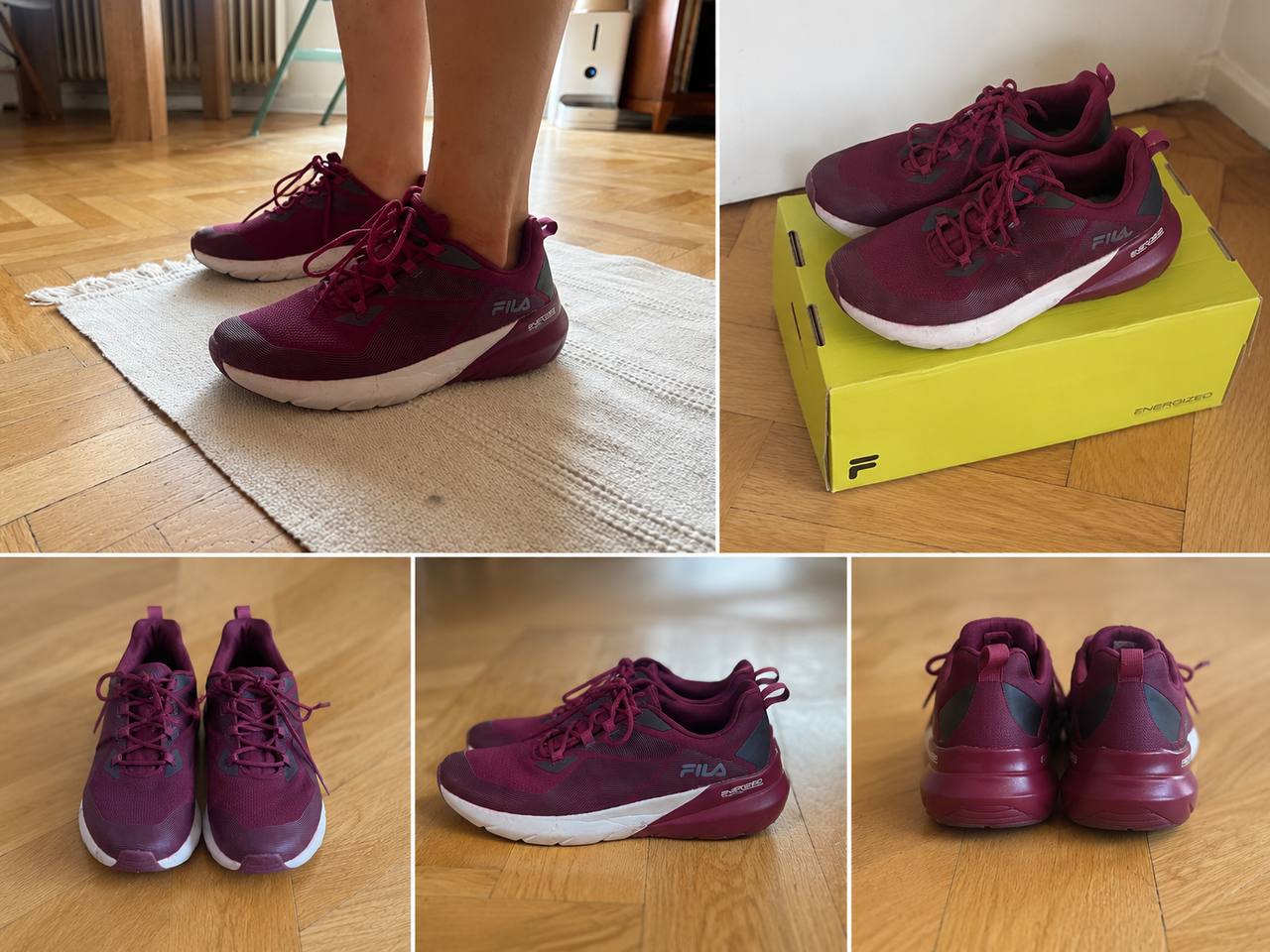 Fila Skymotion (Running) in burgundy