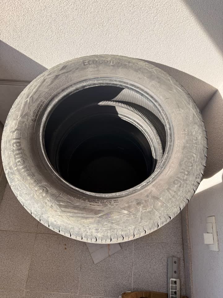 Б/у резина Continental EcoContact 6 215/60 r16