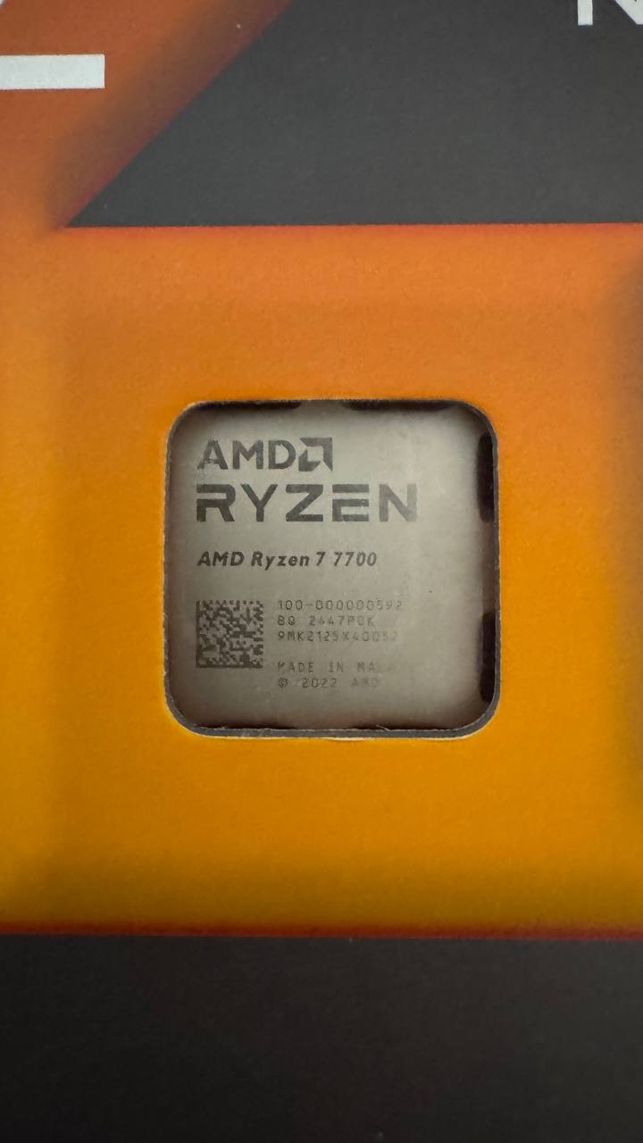 Продам отличный проц, ryzen 7 7700