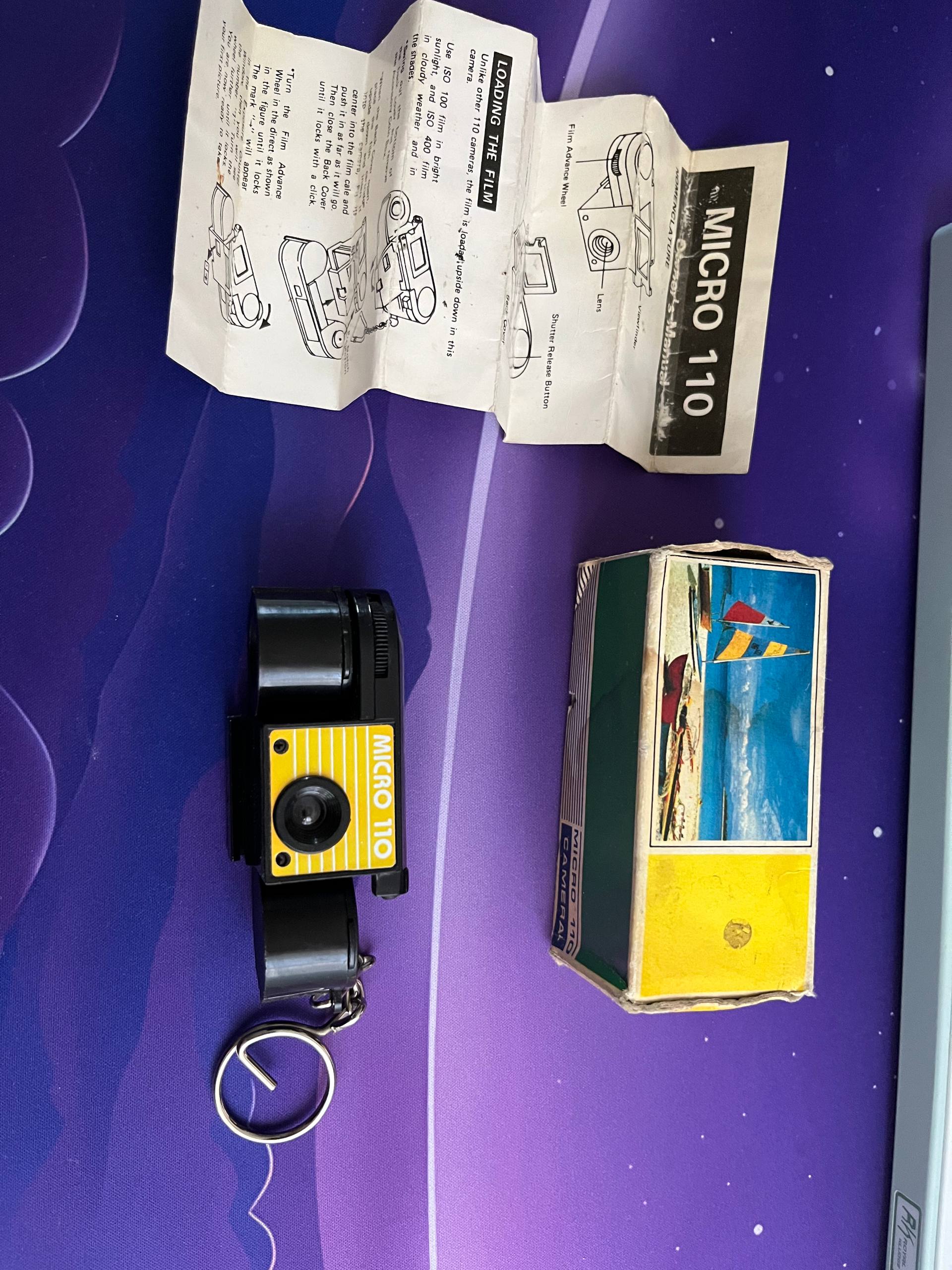 Micro camera 110